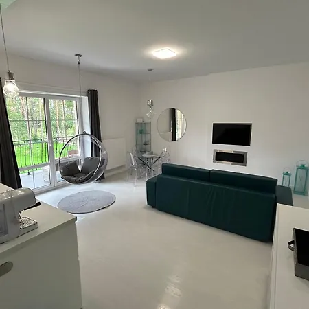 Appartamento Przytulny Z Kominkiem Przy Jeziorze